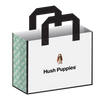 Hush Puppies Laminated Woven Tote - 100/Ctn