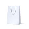 Laminated Matte Michelle White Paper Bag - 100/ctn