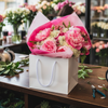 Laminated Matte Euro Flower Carrier Large 100/ctn