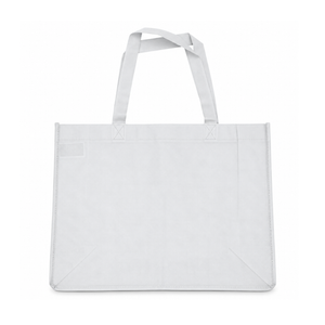 Reusable Nonwoven Bright White Large Bag 100/ctn