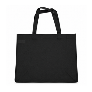 Reusable Nonwoven Jet Black Large Bag 100/ctn