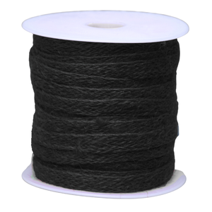 Woven Jute 10mm X 25mtrs Black