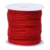 Woven Jute 10mm X 25mtrs Red