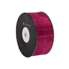 Cut Edge Organza 38mm X 50mtrs Raspberry