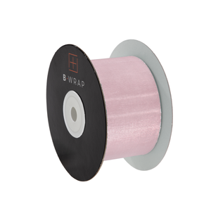 Cut Edge Organza 50mm X 50mtrs Pale Pink