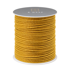 Metallic Cord 0.8mm x 100mtrs Gold