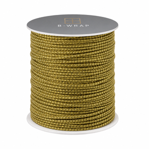 Metallic Cord 0.8mm x 100mtrs Gold