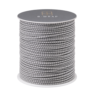 Metallic Cord 0.8mm x 100mtrs Silver