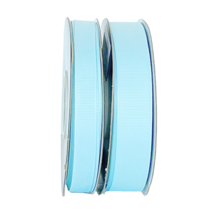 Grosgrain 22mm x 30mtrs Pale Blue