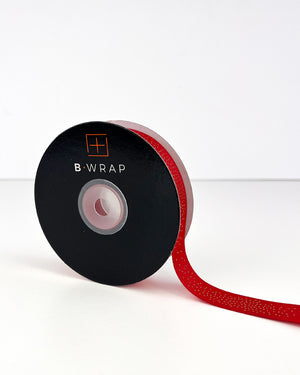 Gold Dot Grosgrain Red