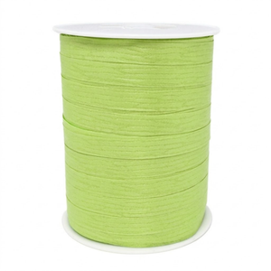 Matte Curling Ribbon 10mm X 250m Light Lime