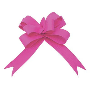 Matte Pull Bows 19mm X 100 Pieces Fuschia**