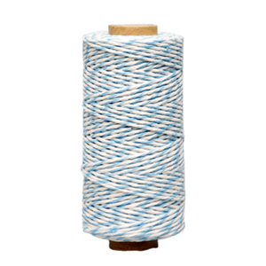 Bakers Twine 2mm X 100mtrs Pbl/Whi