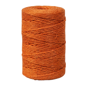 Jute Twine 3mm X 100mtrs Orange