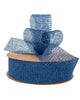 Cotton Raw Mesh 40mm X 20m Navy