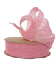 Cotton Raw Mesh 40mm X 20m Pink