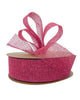 Cotton Raw Mesh 40mm X 20m Hot Pink