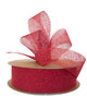 Cotton Raw Mesh 40mm X 20m Red