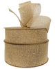 Cotton Raw Mesh Wide 65mm X 20m Natural