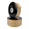 Woven Cut Edge Natural Gold 25mm X 20mtrs