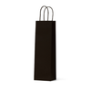 Black Kraft Single Wine Bag - 100/ctn