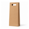 Brown Kraft Die Cut Double Wine Bag - 100/ctn
