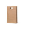 Brown Kraft Die Cut Triple Wine Bag - 100/ctn