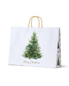 Watercolour Xmas Trees Midi Boutique - 100/ctn