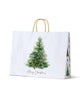 Watercolour Xmas Trees Midi Boutique - 100/ctn