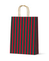 Xmas Stripe Medium - 100/ctn