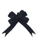 Matte Pull Bows 19mm X 100 Pieces Black Matte**