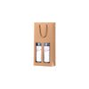 Brown Kraft Window Double Wine Bag - 100/ctn