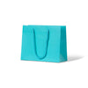 Laminated Matte Emerald Aqua Paper Bag - 200/ctn