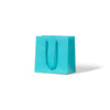 Laminated Matte Petite Aqua Paper Bag - 200/ctn