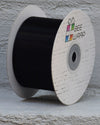 Cut Edge Organza 50mm X 50mtrs Black