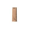 Brown Kraft Corkscrew Single Wine Bag - 100/ctn