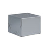 2 Piece Gift Box Silver 102x102x76mm - 100/ctn