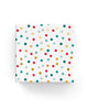 60cm Polka Dots Wrap Green Red Gold