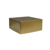 2 Piece Gift Box Gold 305x305x127mm - 50/ctn