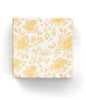 60cm Spring Floral Matte Wrap Yellow