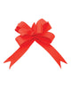 Matte Pull Bows 19mm X 100 Pieces Red