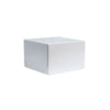 2 Piece Gift Box White 203x203x152mm - 100/ctn