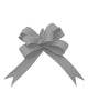 Matte Pull Bows 19mm X 100 Pieces Silver**