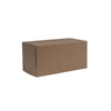 2 Piece Gift Box Natural Kraft 305x152x152mm 50/cn