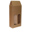 Bx Double Carryall Natural Kraft Wine Box Carrier