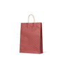 Red Spot Kraft Midi Paper Bag - 100/ctn