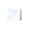 Laminated Gloss Madison White Paper Bag - 50/Ctn